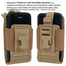 Load image into Gallery viewer, 4.5" Clip-On Phone Holster (CLOSEOUT. FINAL SALE.)