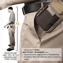 Load image into Gallery viewer, Mini Pocket Organizer (BOGO Pocket Organizers. Add multiples of 2 to qualify. All Sales Final.)