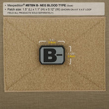 Load image into Gallery viewer, B- Blood Type Morale Patch