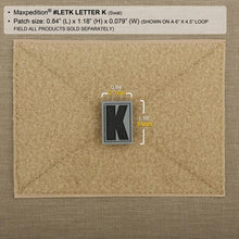 Load image into Gallery viewer, Letter K Morale Patch