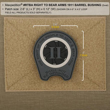 Load image into Gallery viewer, Right To Bear Arms 1911 Barrel Bushing Morale Patch