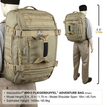 Load image into Gallery viewer, Fliegerduffel Adventure Bag
