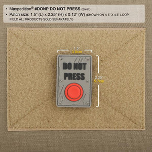 Do Not Press Morale Patch