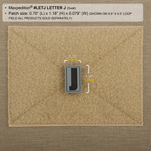 Load image into Gallery viewer, Letter J Morale Patch
