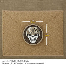 Load image into Gallery viewer, Soldier Skull Morale Patch
